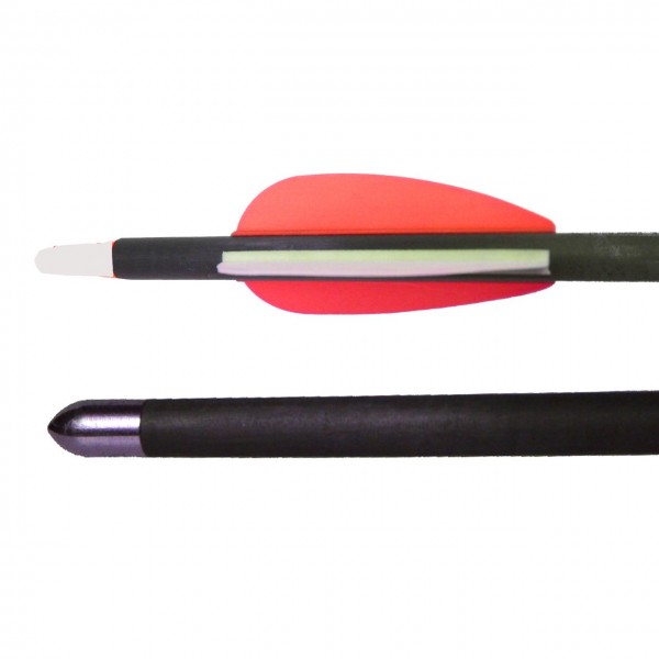 AdraXx 32inch Carbon Fibre Arrow With 400 Spine For 45-65 LBs Recurve Bow (Set of 3) SKU 681006