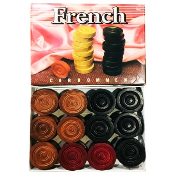 French Carrom Coins