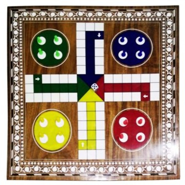 Wooden Ludo Table