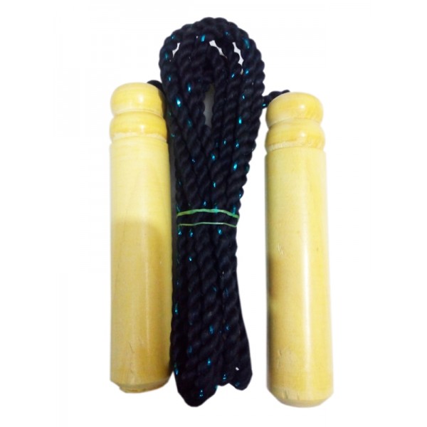 Cotton Skipping Rope with Wooden Handle Eco