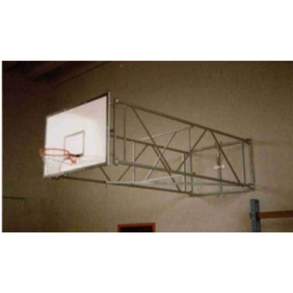 Wall Anchored Basketball System 90 Degree