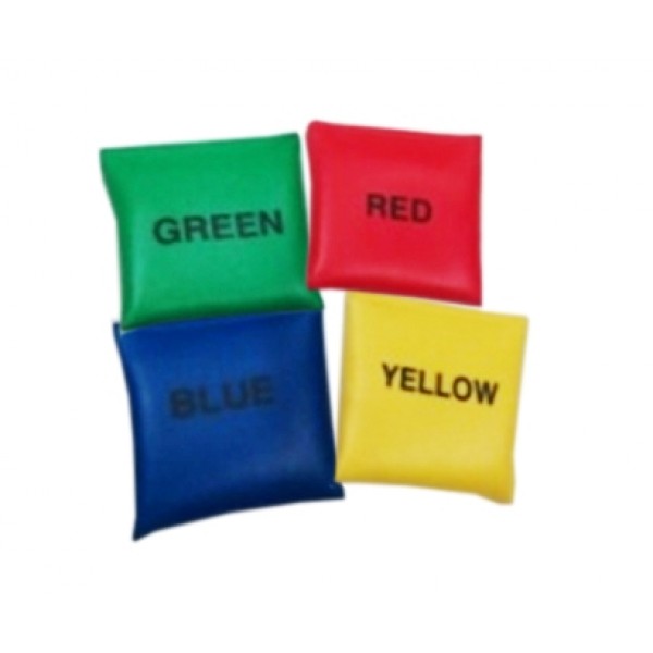 PU Fabric Bean Bags with Color Name Printing