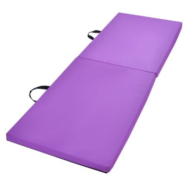 Gymnastics Mat Thick Two Folding Panel 