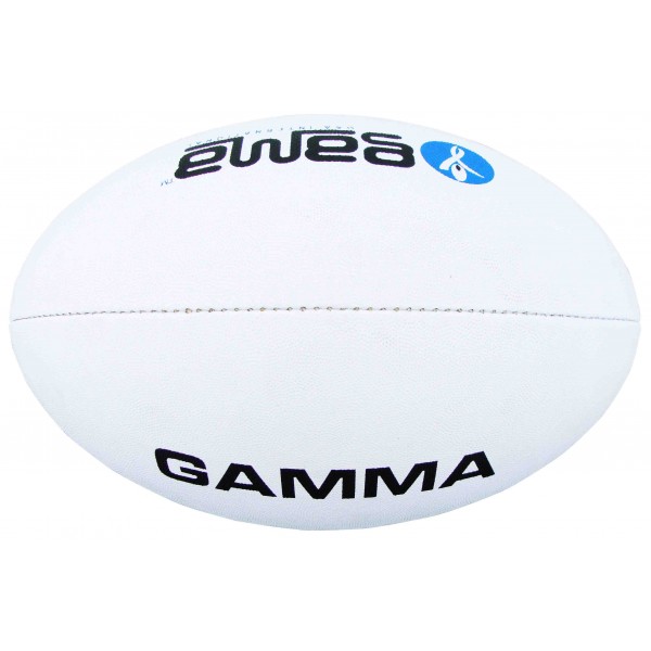 Rugby Ball Gamma, Synthetic Pimpled Rubber Grade III, 4 Panel, 3ply