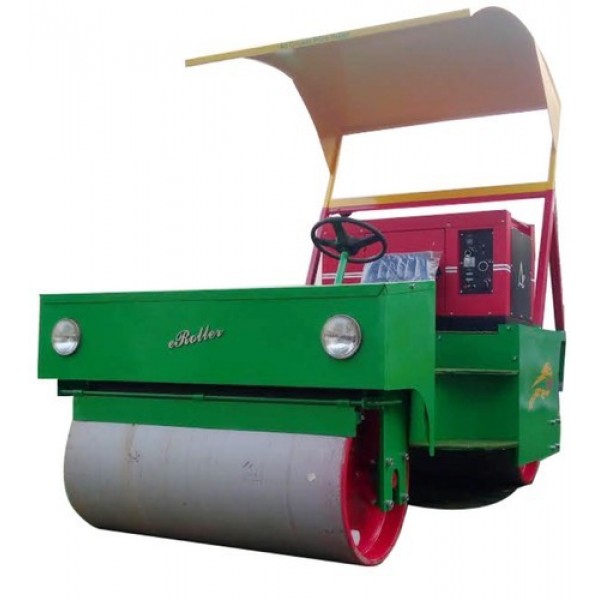 Cricket Pitch Diesel cum Electric Roller (1.5 Ton Capacity) 