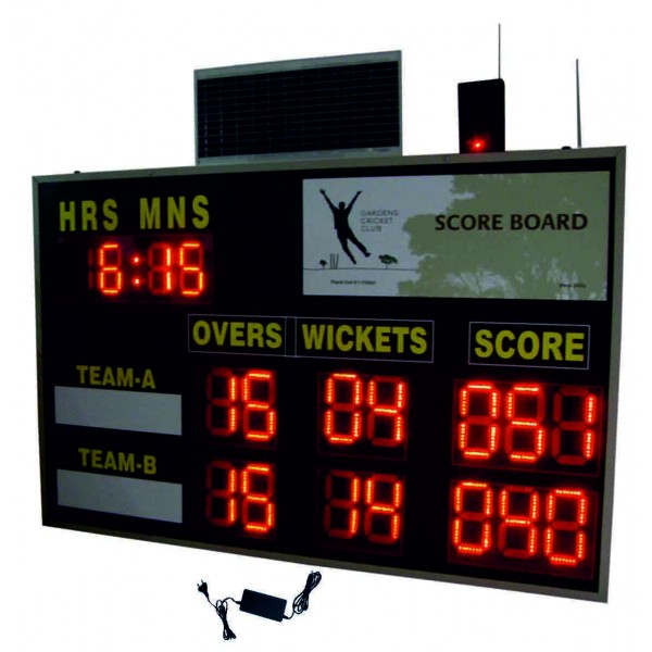Cricket Solar Wireless Scoreboard