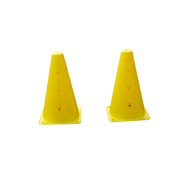 Vinyl cones with holes