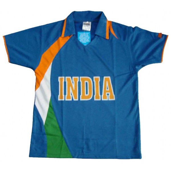 Indian Team Cricket T-Shirt Polyester