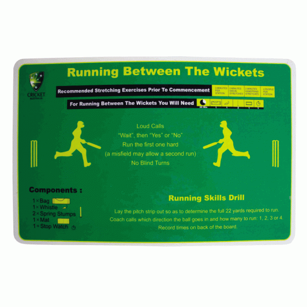 Coach Cards For Running Between The Wickets