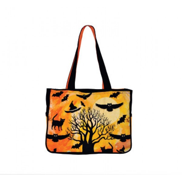Flower Print Small Sized Bag 